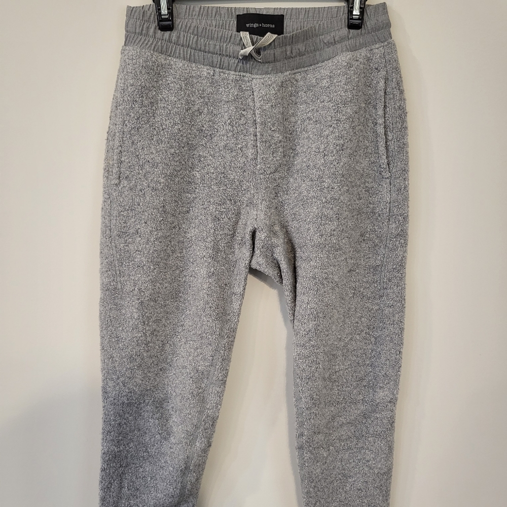 Grey Wings+Horns Sweatpants